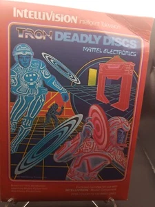 Tron Deadly Discs Intellivision in Box manuelle Overlay-Patrone - Bild 1 von 5