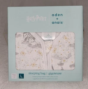 Aden + Anais Classic Sleeping Bag, 1.0 TOG - Harry Potter Wizards Hogwarts Baby - Picture 1 of 9
