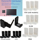 Wall Mount Wall Bracket Holder For 4 PS4 Slim Pro Game Console Kit