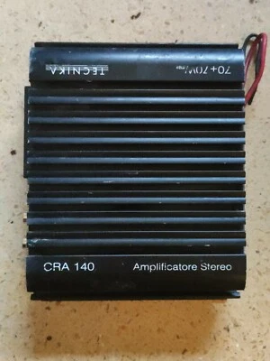 amplificatore vintage made in Italy TECNIKA CRA 140 - Immagine 1 di 3
