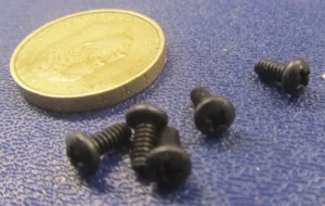 18-8 Black Oxide Pan Head Phillips Machine Screw 4-40 x 1/4", 300 pcs - Picture 1 of 14