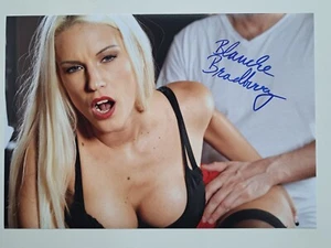 Blanche Bradburry Sexy Adult Model signed 20x30cm Foto Autogramm Autograph IP 25 - Bild 1 von 1
