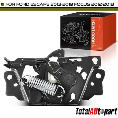 Hood Latch Lock for Ford Escape 2013-2019 Focus 2012-2018 Lincoln MKC Front Side - Image 1 of 4