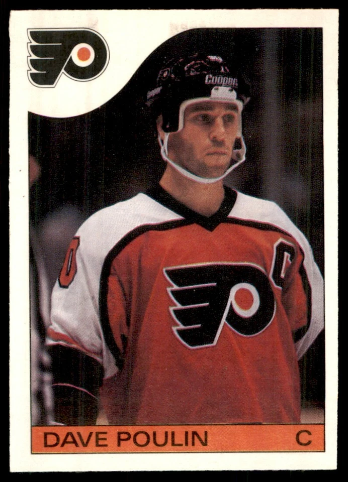 1985-86 O-Pee-Chee High Grade Dave Poulin #128 - Image 1 of 2