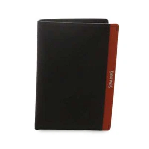 NEW SPALDING Wallet Male Leather Brown - 530047-U100 - Picture 1 of 3