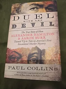 Duel With The Devil Alexander Hamilton Aaron Burr Book Hardback - Foto 1 di 1