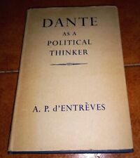 Passerin D'Entrèves Entreves Dante As A Political Tinker Oxford University 1952