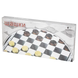 Dame Spiel Damespiel + Spielbrett Reisespiel Damesteine Familienspiel Шашки - Bild 1 von 4