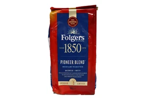 Folgers 1850 Pioneer Blend, Ground Coffee, 340g/12oz (EXP 1/07/2024) - Picture 1 of 4