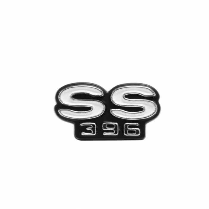 Novo emblema de botão de buzina de volante SS 396 peças de acabamento compatível com Chevelle 4475 - Imagem 1 de 1