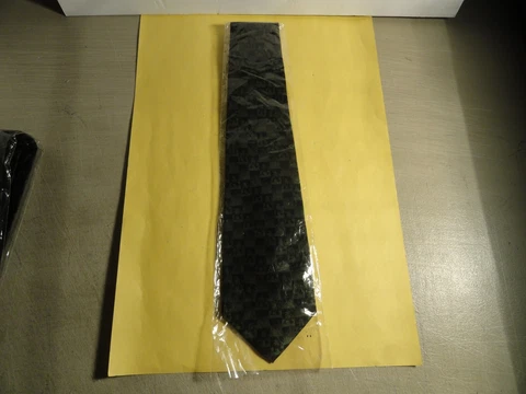 OAKLAND ATHLETICS DARK GREEN & BLACK A'S NECK TIE MACY'S DEPT. STORE " NEW " Cover