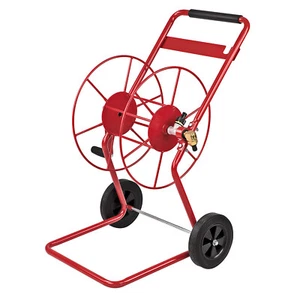 Metall Schlauchwagen Amazonas Gartenschlauch Wasserschlauch rot mit 3/4 Adapter - Bild 1 von 5