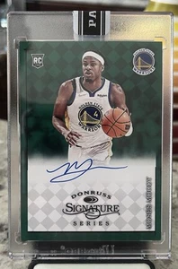 2021-22 Panini Donruss Signature Series MOSES MOODY Rookie Auto Green /10 - Picture 1 of 2