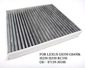 For Lexus GS350 GS450h IS250 IS350 RC350 Cabin Air Filter Charcoal 87139-30100 - Bild 1 von 1