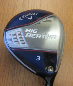 Used CALLAWAY BIG BERTHA #3 15° Fairway wood Original Graphite Regular Shaft - Picture 1 of 9