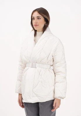 VICOLO Giubbotti Donna Beige Piumino Piumino con cintura Autunno inverno 2025/26 - Immagine 1 di 4