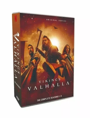 Vikings Valhalla: the Complete Series, Season 1-3 (9-Disc Box- Set)REGION 1!