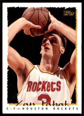 1994-95 Topps Zan Tabak RC Houston Rockets #266 - Image 1 of 2