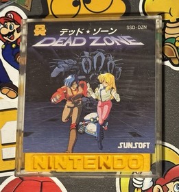 Dead Zone Nintendo Famicom Disk System SUNSOFT  Japan Import US Seller TESTED