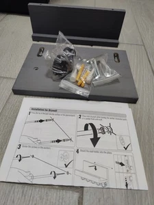 5 Hook Key Holder with Mail Sorter Wall Mounted Key Hanger - Picture 1 of 4