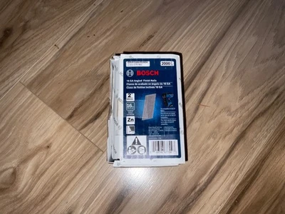 Unhas Bosch 16 GA acabamento angular 1950 peças. Unhas para pistola de pregos Zn caixa 2" - Imagem 1 de 4