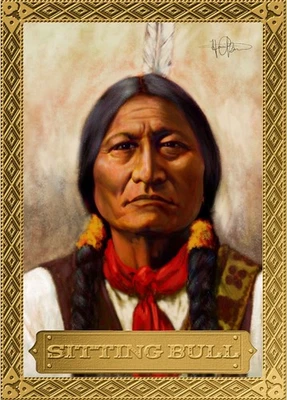 Moneda de oro Tokelau Sitting Bull 2022 coloreada 1/200 oz Foto 1 de 4