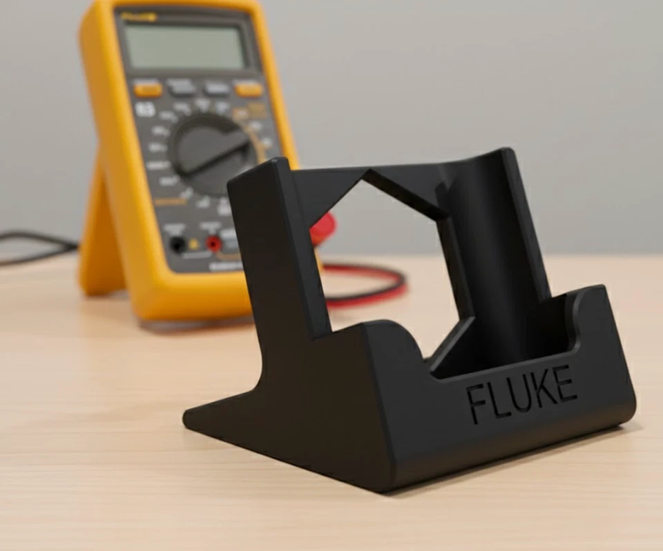 3DRELOADED Stand for Fluke 83 Digital Multimeter – Color Black - New