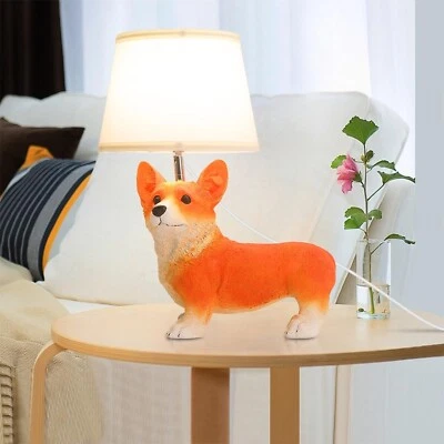 Kids Bedside Table Lamp,Resin Carved Cute Desk Lamp with 360°Adjustable Ang - Image 1 of 4