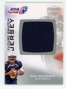 2012 Upper Deck USA ANU SOLOMON Rookie Card RC JERSEY Bishop Gorman Gaels - Picture 1 of 1