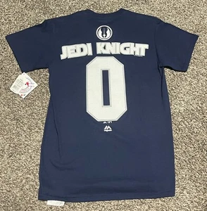 NWT Majestic Detroit Tigers X Star Wars #0 Jedi Knight Shirt Mens Size Small * - Picture 1 of 3