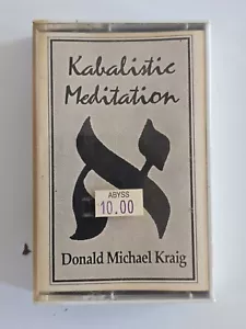 Kabalistic Meditation Donald Michael Kraig Cassette Tape Llewellyn Fate Magazine - Picture 1 of 5