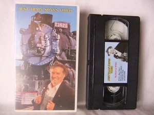 SIGNED Boxcar Willie Just Train Songs Video 80's VHS Tape Autographed Branson MO - Picture 1 of 5