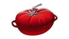 SPEDIZIONE GRATUITA: pentola pomodoro in ghisa Staub 25 cm, ciliegio