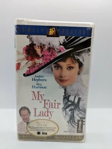 "My Fair Lady" (1996) Audrey Hepburn, Rex Harrison - VHS Tape in Clamshell Case - Picture 1 of 2