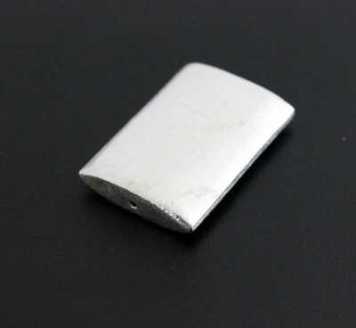 925 Argento Quota Intermedia Braccialetto A Catena Distanziale Perline Perline - Immagine 1 di 2