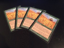 Mtg magic visions elephant grass (French herbs elephantesques) nm x4