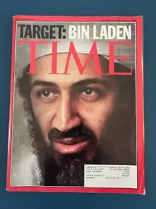 Time Magazine October 1st, 2001 - Vintage Target: Bin Laden - Picture 1 of 2