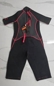 DBX Junior 3/2mm Shorty Stretch Neoprene Wetsuit L New With Tags - Picture 1 of 10
