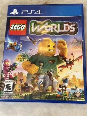 LEGO Worlds PlayStation 4 PS4 Complete w/Manual Tested MINT - Image 1 of 4