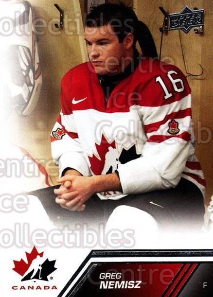 2013 Upper Deck Team Canada #44 Greg Nemisz - Image 1 of 1