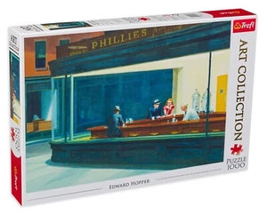 NEW Trefl Jigsaw Puzzle 1000 Pieces 10747 Nighthawks Edward Hopper ART Coll. - Imagen 1 de 2