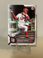 2022 Topps Bowman NPB Nippon Base Card Shunsuke Tamura #50 Hiroshima TOYO CARP