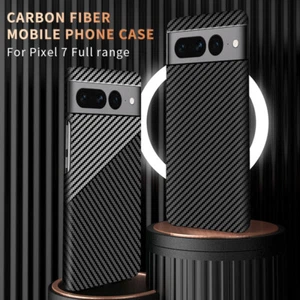 Für Google Pixel 9 Pro XL/8/7 Hülle Stoßfest Hart Kohlefaser Textur Cover - Bild 1 von 20