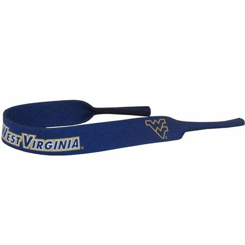 West Virginia Mountaineers NCAA Neoprene Strap For Sunglasses/Eye Glasses Cover