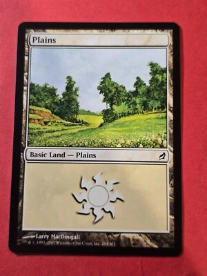 2007 Magic The Gathering Lorwyn #284 Plains, Basic Land, C, NF, cd2 - Image 1 of 3