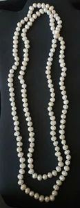 Echte Süßwasserperlen Pullover Halskette 34" - Bild 1 von 1