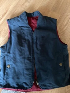 Damen Wende Reitweste, rot/blau Gr. 40, Cavallo, guter getragener Zustand - Bild 1 von 4