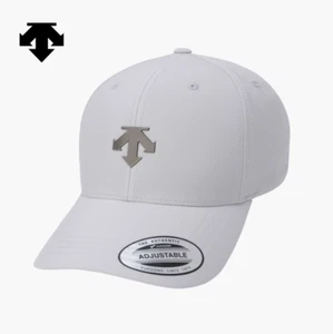 NEW DESCENTE GOLF Men's Essential Spirits Base Cap DQ12MFCP11 LIGHT GREY - Picture 1 of 9