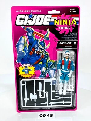 "SDSS Alto Grado 85 Casi Nuevo+" De colección Gi Joe Ninja Force Bushido v1 Hasbro 1993 Foto 1 de 4
