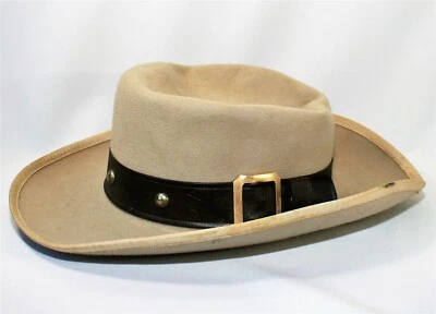 Sombrero Denver Pequeño Beige/Marrón S 100% Lana Rubí Foto 1 de 2
